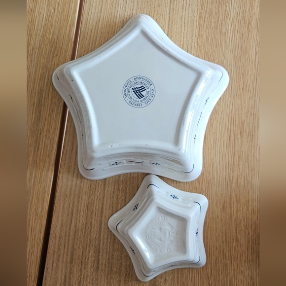 Longaberger Shining Star Pottery Set - Picture 3 of 6